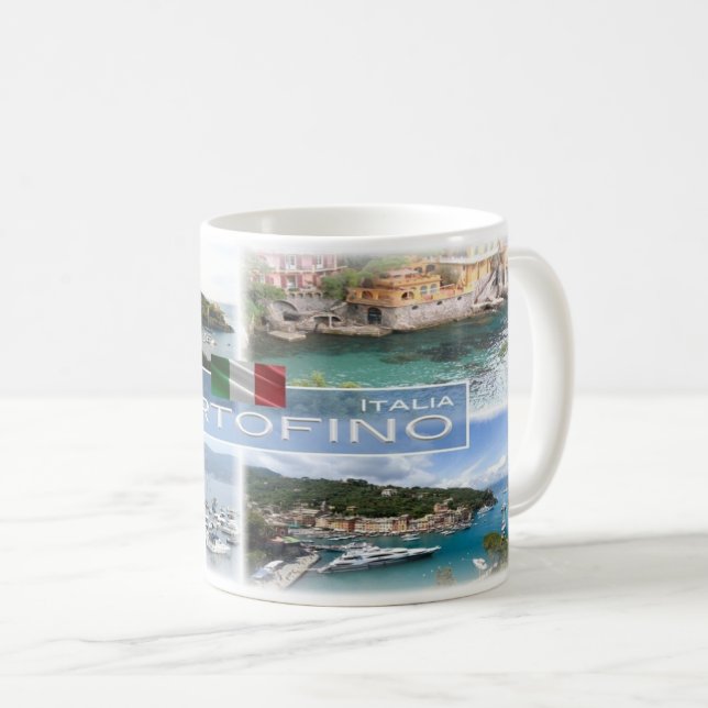 IT Italia - Liguria - Portofino - Coffee Mug (Front Right)