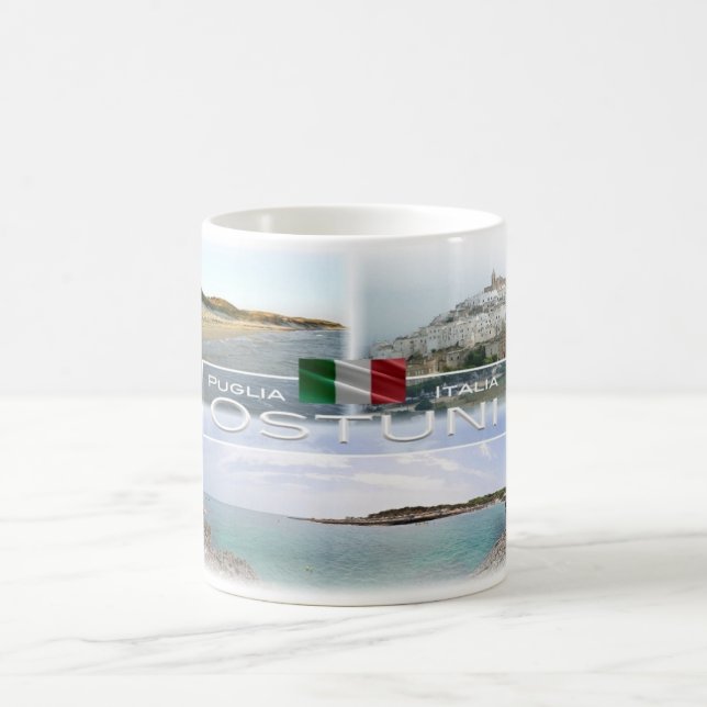 IT Italia - Puglia - Ostuni - Coffee Mug (Center)