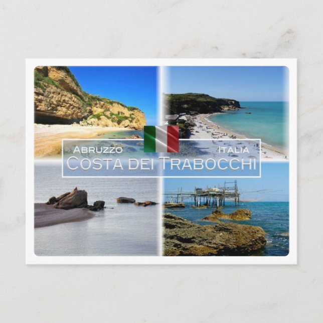 IT Italy - Abruzzo - Costa dei Trabocchi - Postcard (Front)
