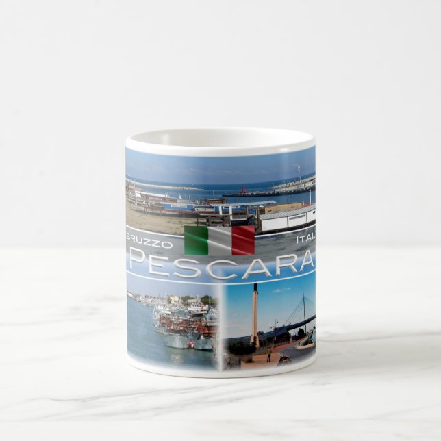IT Italy - Abruzzo - Pescara - Coffee Mug (Center)