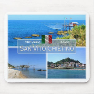 IT Italy - Abruzzo - San Vito Chietino - Mouse Mat