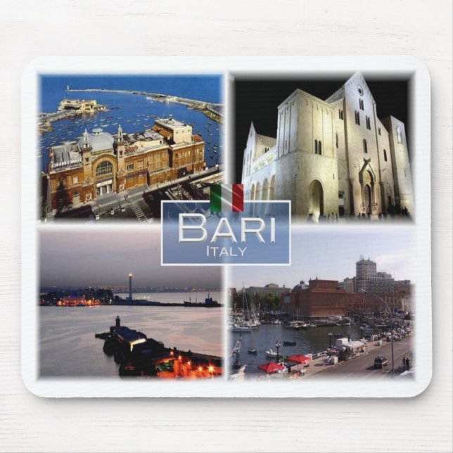 IT Italy - Apulia - Bari - Mouse Mat (Front)