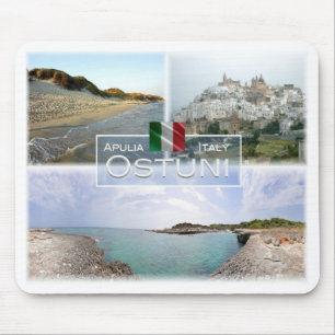 IT Italy - Apulia - Ostuni - Mouse Mat