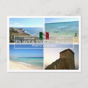 IT Italy - Apulia - Puglia - Punta Prosciutto - Postcard