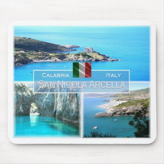 IT Italy - Calabria - San Nicola Arcella - Mouse Mat (Front)