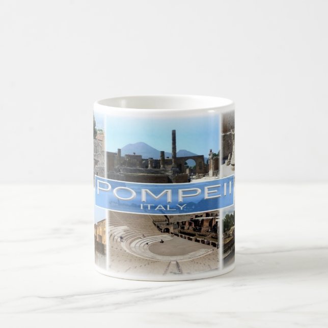 IT Italy - Campania - Napoli - Pompei - Coffee Mug (Center)