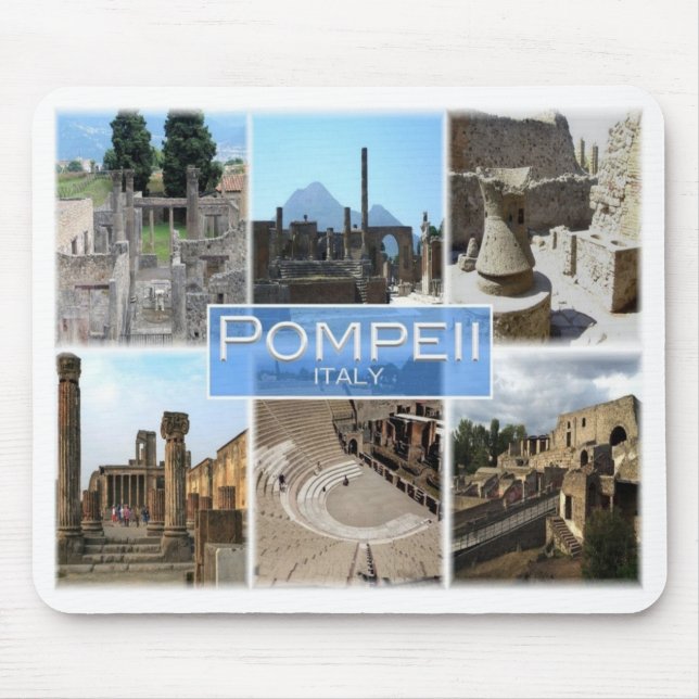 IT Italy - Campania - Pompeii - Mouse Mat (Front)