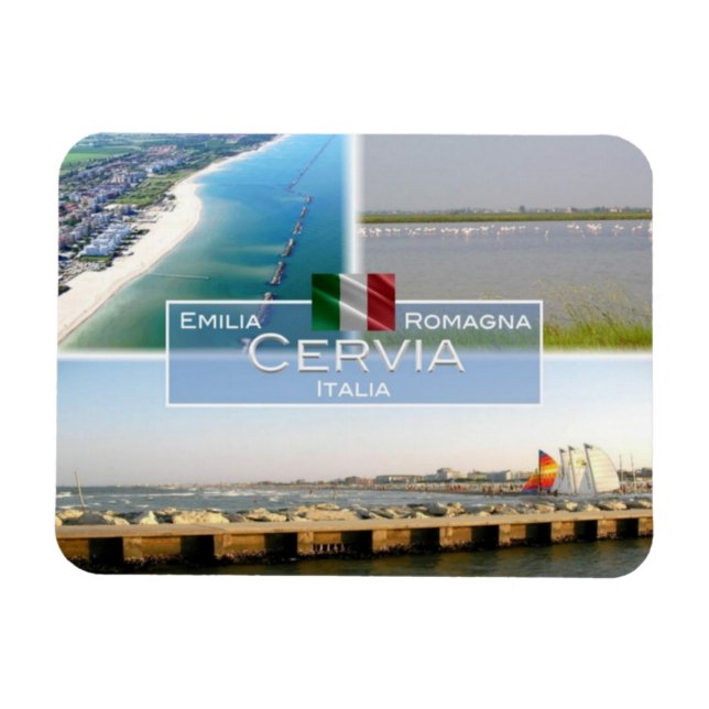 IT Italy - Cervia - Milano Marittima - Magnet (Horizontal)