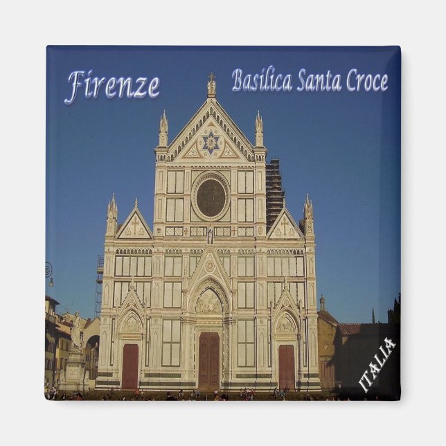 IT - Italy - Florence - Basilica Santa Croce Magnet (Front)
