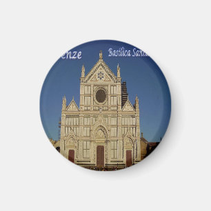 IT - Italy - Florence - Basilica Santa Croce Magnet