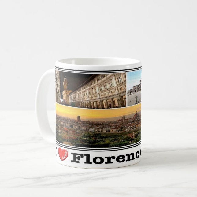 IT Italy - Florence - Firenze - Coffee Mug (Front Left)