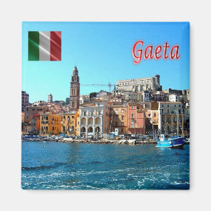 IT - Italy - Gaeta Medioevale - View from the Sea Magnet