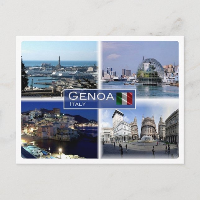 IT Italy - Genova Genoa - Postcard (Front)