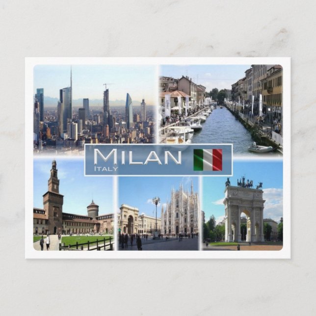 IT Italy - Italia - Milan - Postcard (Front)