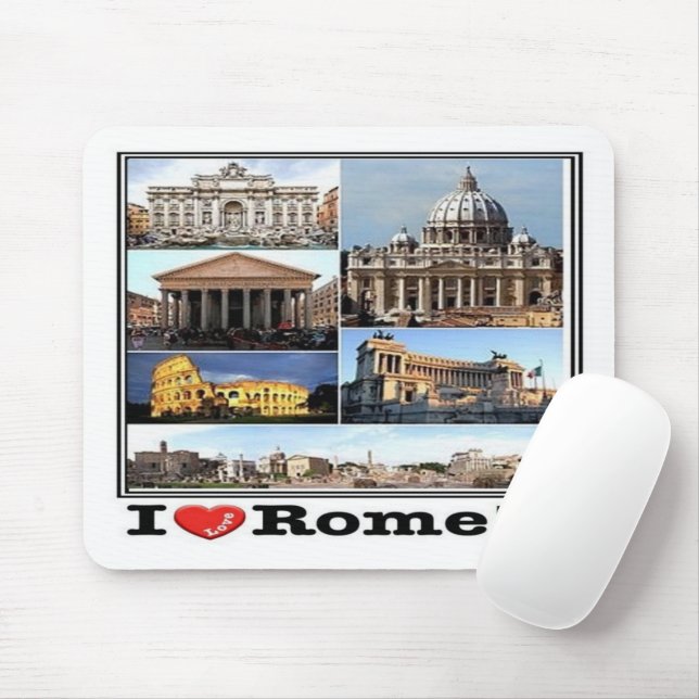 IT Italy - Lazio - Rome - Mouse Mat (With Mouse)