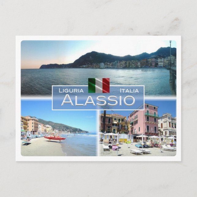 IT Italy - Liguria - Alassio - Postcard (Front)