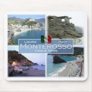 IT Italy - Liguria - Monterosso - Mouse Mat