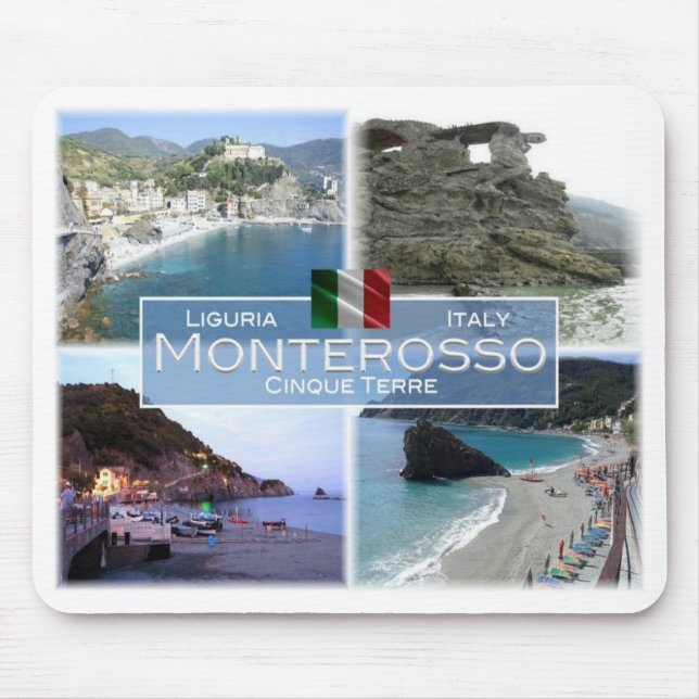 IT Italy - Liguria - Monterosso - Mouse Mat (Front)