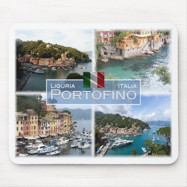 IT Italy - Liguria - Portofino - Mouse Mat (Front)