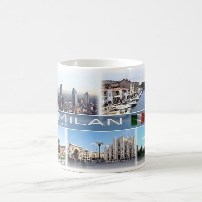IT Italy - Lombardy - Milan - Coffee Mug (Center)