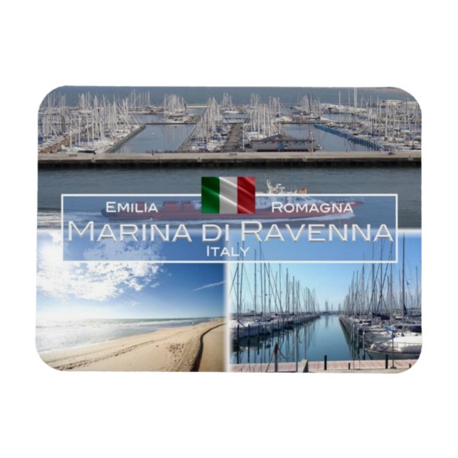 IT Italy - Marina di Ravenna - Magnet (Horizontal)