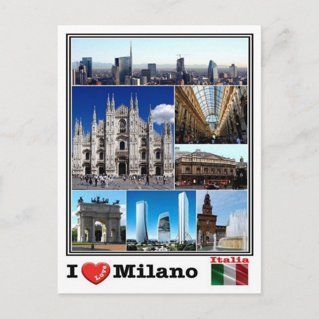 IT Italy - Milano - Postcard (Front)
