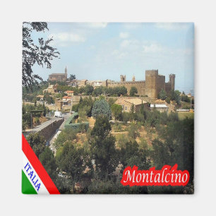 IT - Italy - Montalcino Magnet