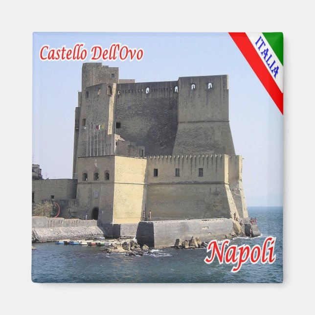 IT - Italy - Naples - Castle dell'Ovo Magnet (Front)
