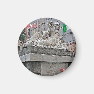 IT - Italy - Naples - God Statue Nile Magnet