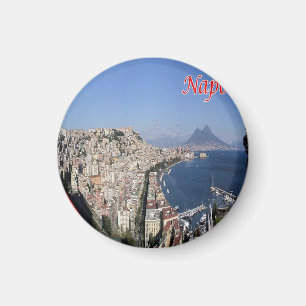 IT - Italy - Naples - Panorama Coast Magnet