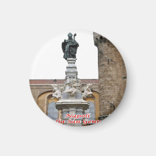IT - Italy - Naples - Spire San Gennaro Magnet