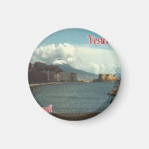 IT - Italy - Naples - Vesuvio View Magnet