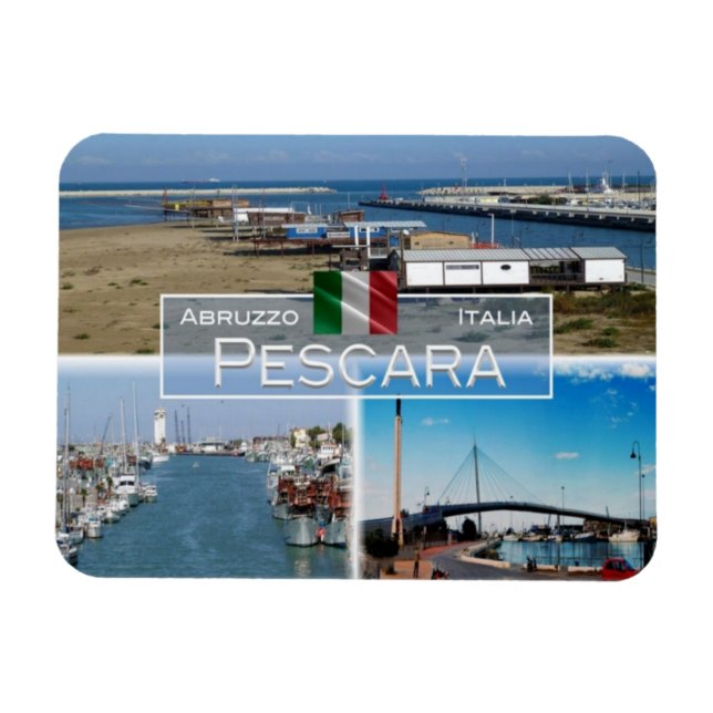 IT Italy - Pescara - Trabocchi - Magnet (Horizontal)