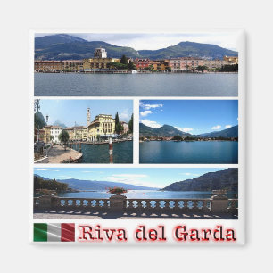 IT - Italy - Riva del Garda - Mosaic - Collage Magnet