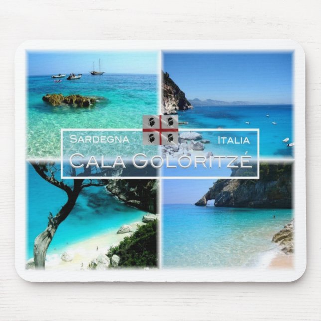 IT Italy - Sardegna - Baunei - Mouse Mat (Front)