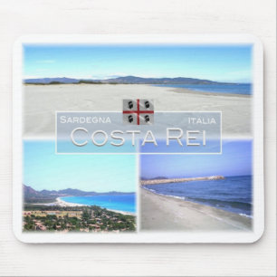 IT Italy - Sardegna - Costa Rei - Mouse Mat