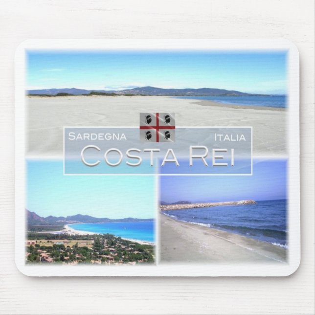 IT Italy - Sardegna - Costa Rei - Mouse Mat (Front)