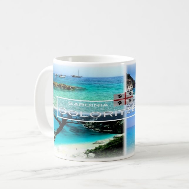 IT Italy - Sardinia - Baunei - Coffee Mug (Front Left)
