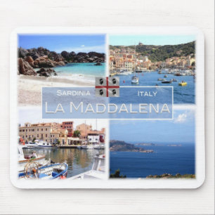 IT Italy - Sardinia - La Maddalena - Mouse Mat