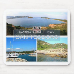 IT Italy - Sardinia - San Teodoro - Mouse Mat