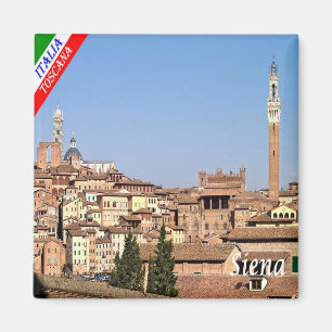 IT - Italy - Siena - Panorama Magnet