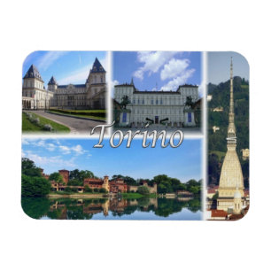 IT Italy - Turin Torino - Castello del Valentino - Magnet