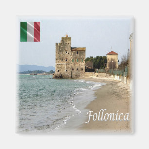 IT Italy # Tuscany - Follonica - Beach Magnet