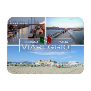 IT Italy - Viareggio - Molo e Porticciolo - Magnet