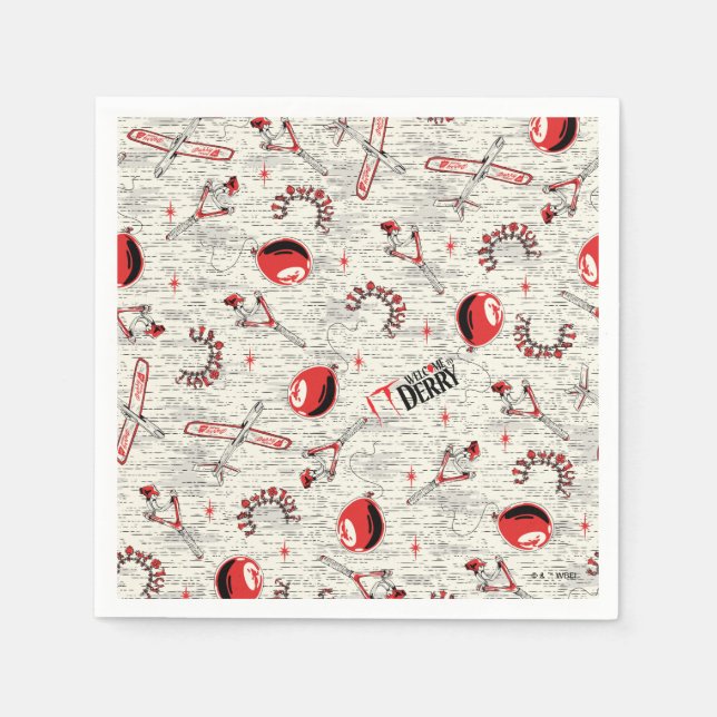 IT Kids Toys Pattern Napkin (Front)