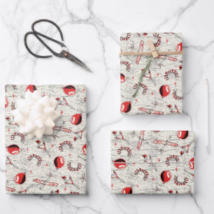 IT Kids Toys Pattern Wrapping Paper Sheet
