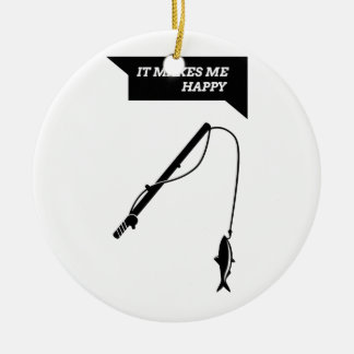 It Makes Me Happy_Fisihng Rod Ceramic Tree Decoration