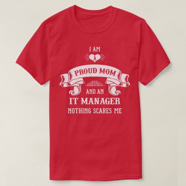 IT Manager Mum Mothers Day  T-Shirt (Design Front)