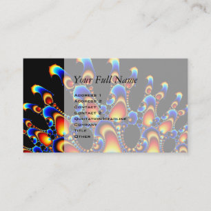 It - Mandelbrot Fractal Business Card