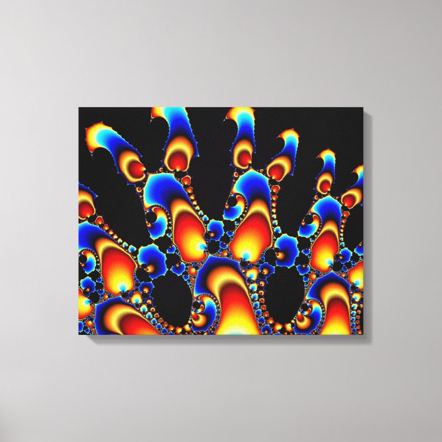 It - Mandelbrot Fractal Canvas Print (Front)